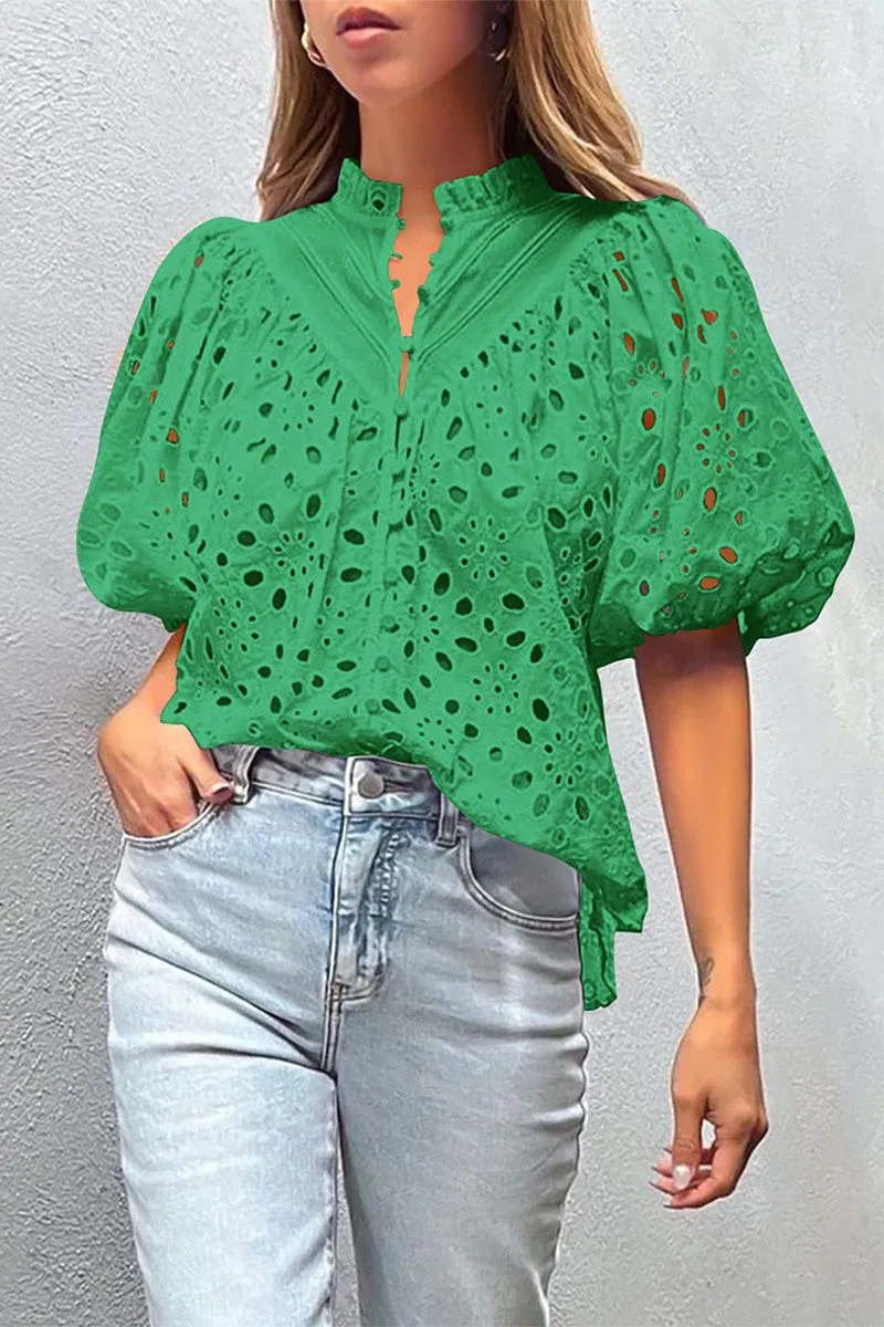Lace Whisper Blouse