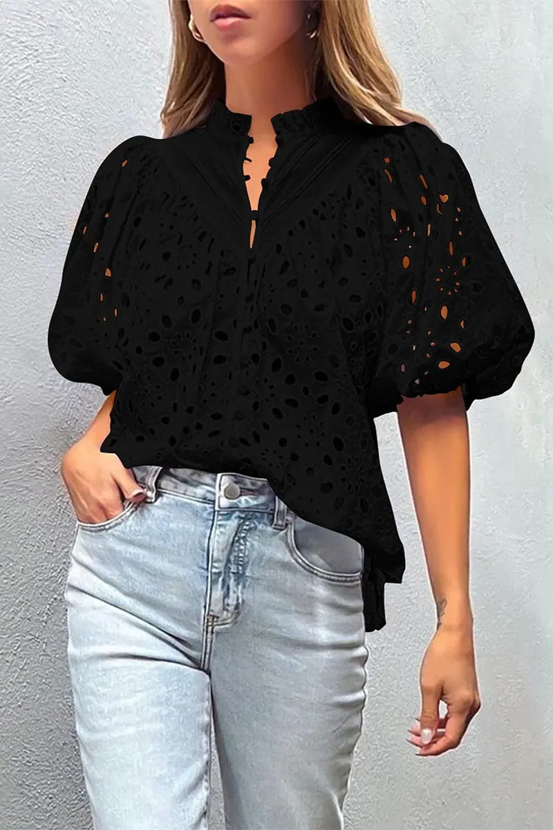 Lace Whisper Blouse