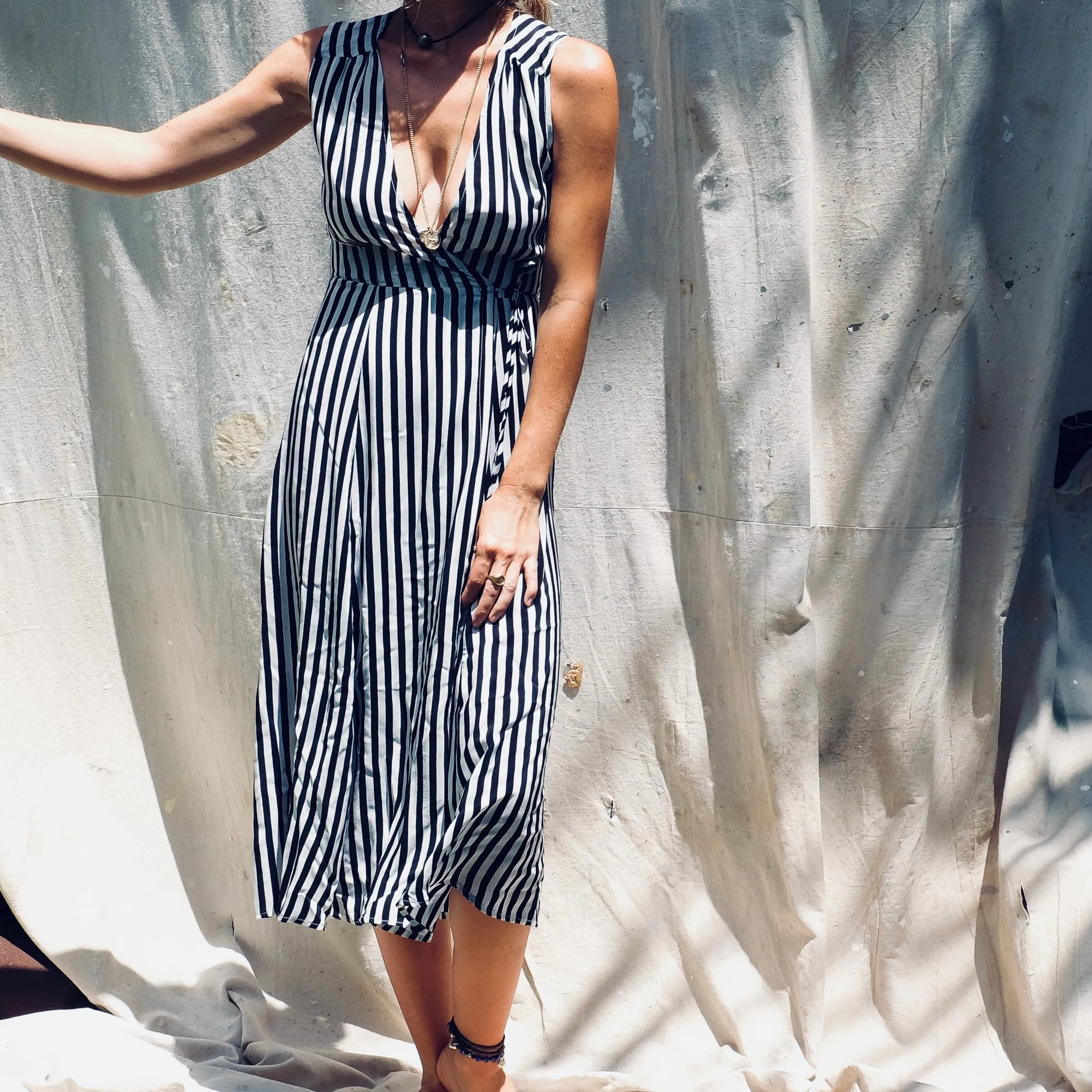 Larch Dress - Stripe