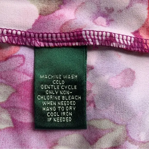Lauren Ralph Lauren Floral Print Ruched Sheath Dress