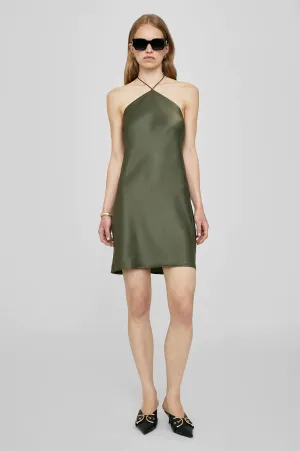 Leanne Mini Dress - Army Green