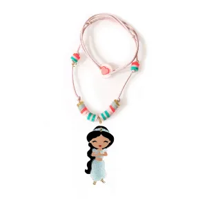 Lilies & Roses Cute Doll Necklace - Doll with Headband