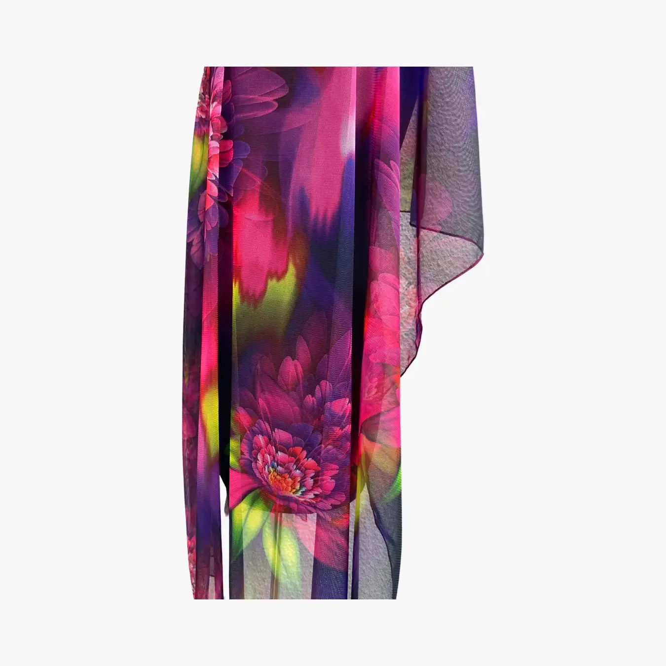 LILLIAN Long And Wide Sheer Shawl Stole Wrap Cover