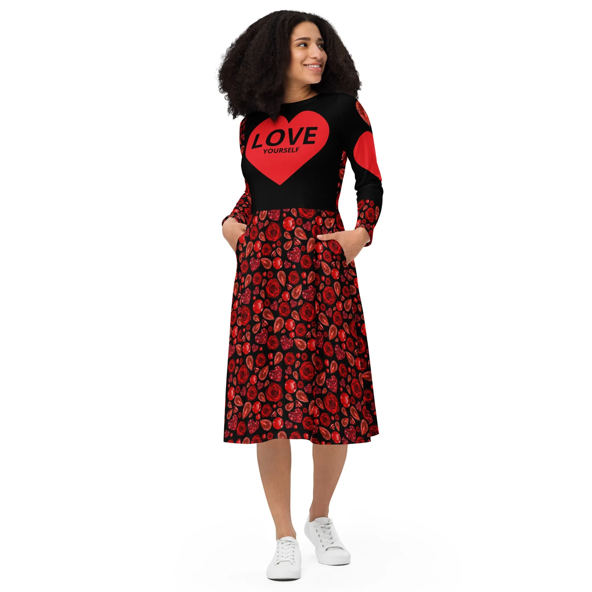 Long dress 'Love yourself'