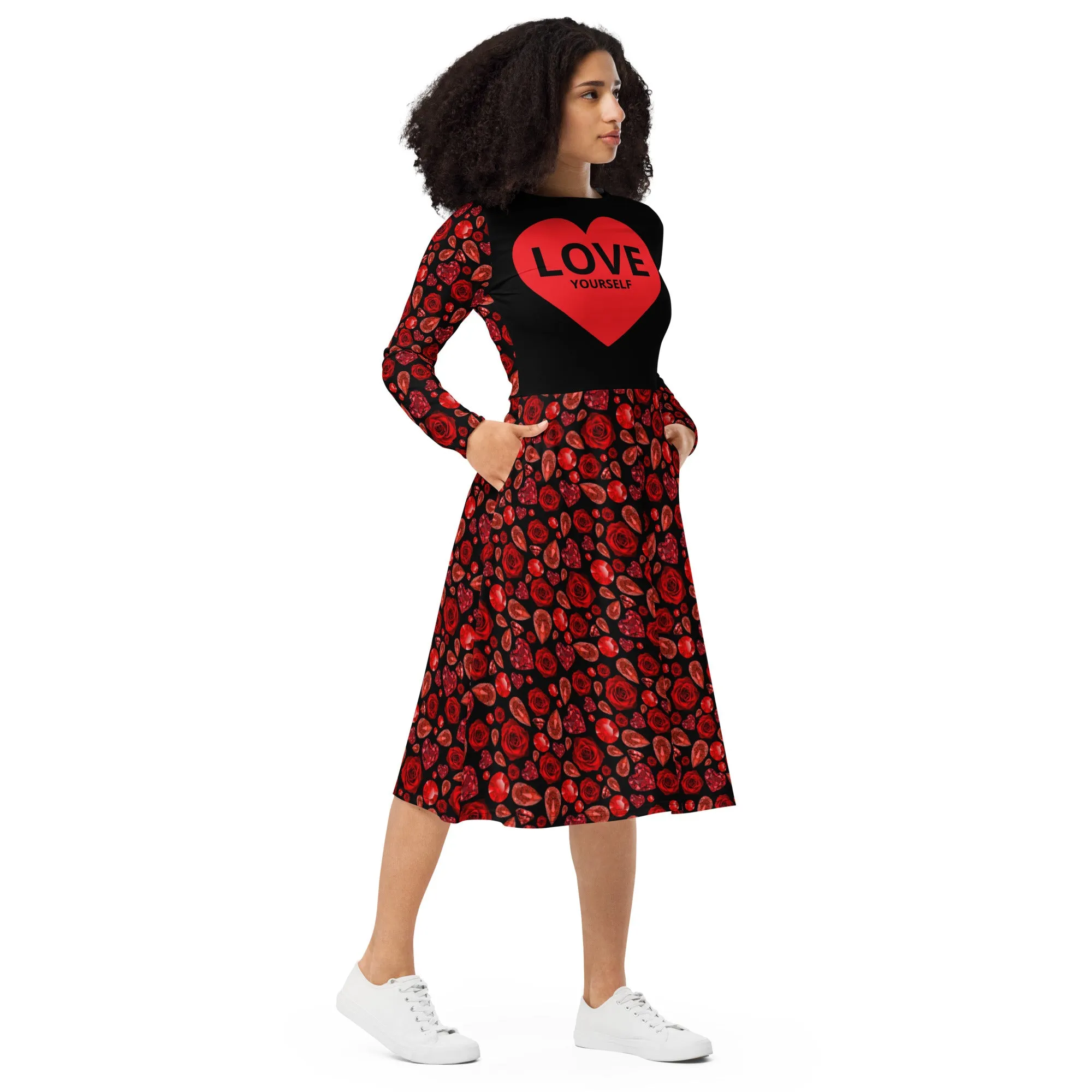 Long dress 'Love yourself'