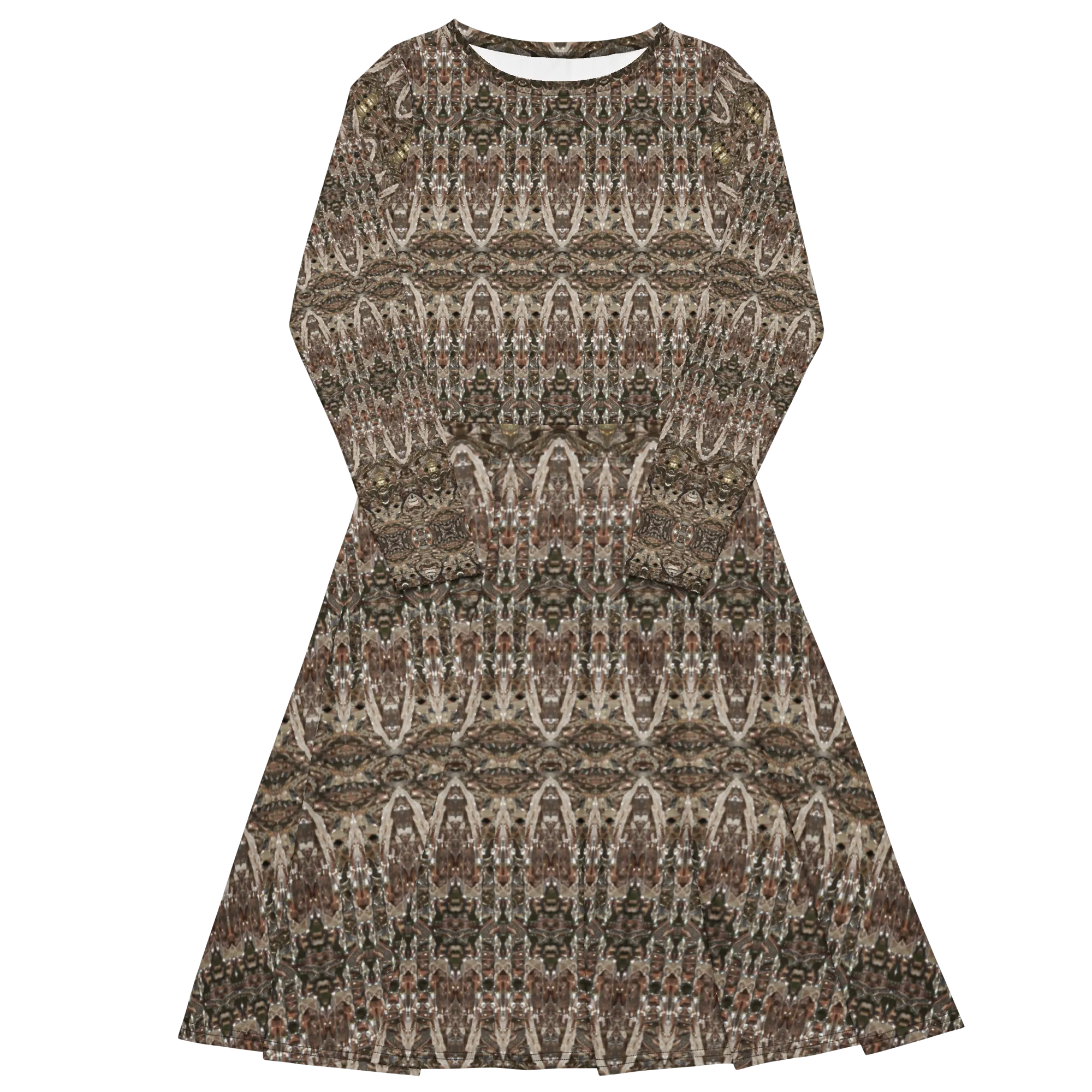 Long Sleeve Midi Dress (Her/Muliebris)(Samhain Dream Thaw 11 of 15 Undecim ex Quindecim) RJSTHw2025 RJS