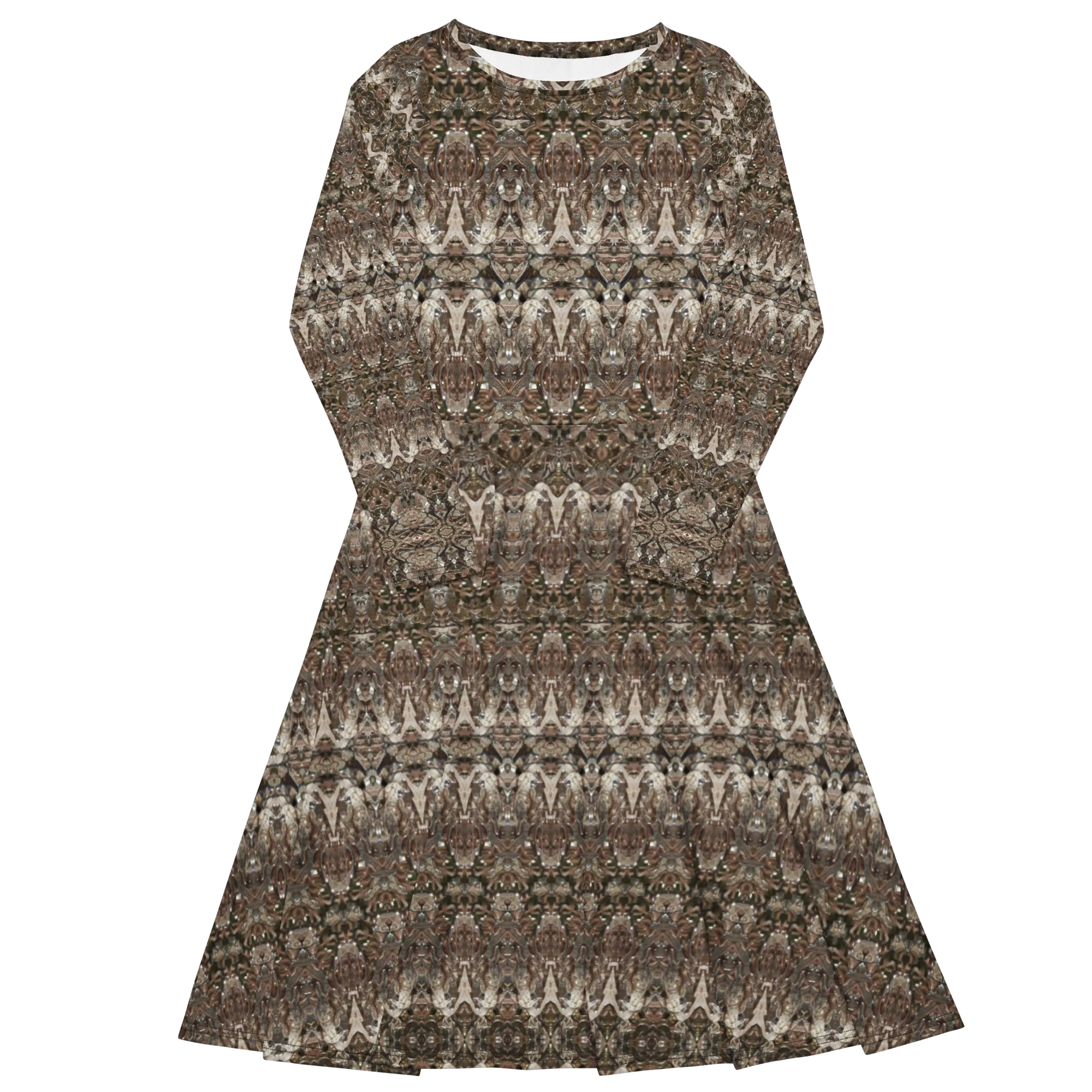 Long Sleeve Midi Dress (Her/Muliebris)(Samhain Dream Thaw 12 of 15 Duodecim ex Quindecim) RJSTHw2025 RJS