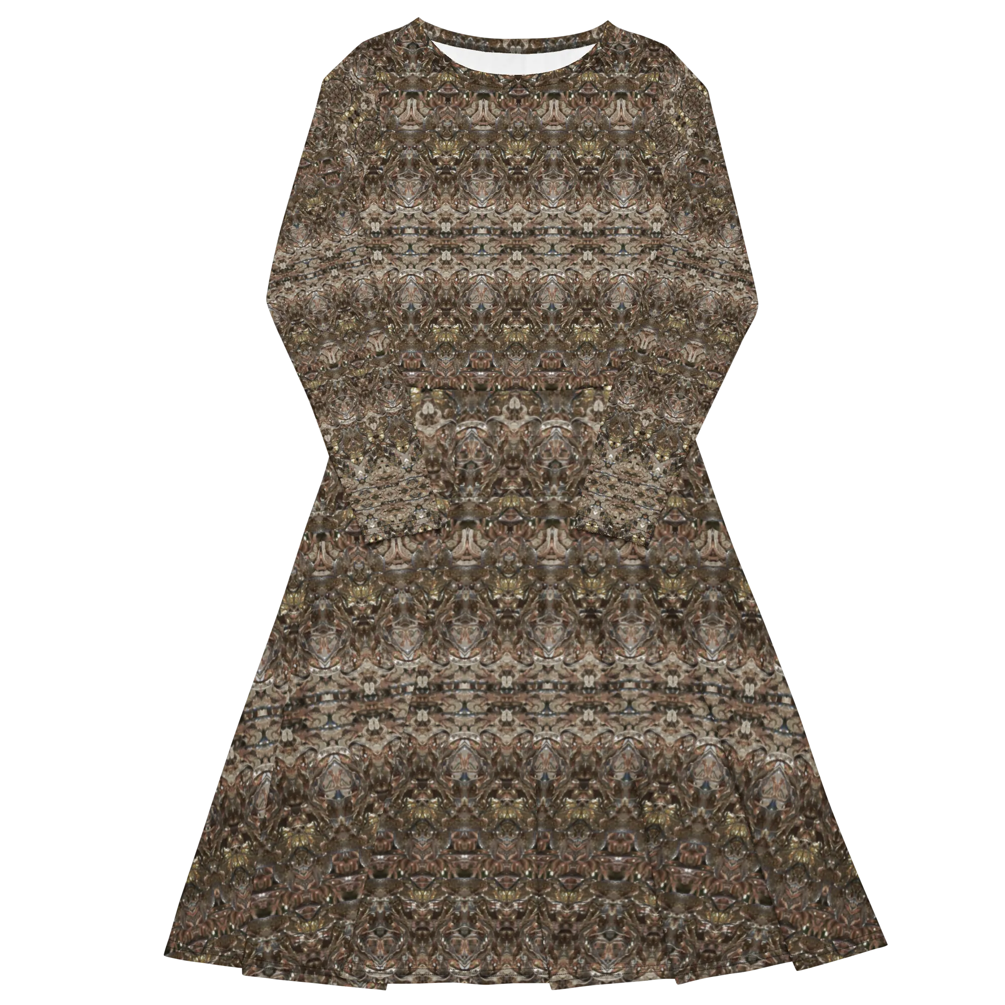 Long Sleeve Midi Dress (Her/Muliebris)(Samhain Dream Thaw 13 of 15 Tredecim ex Quindecim) RJSTHw2025 RJS