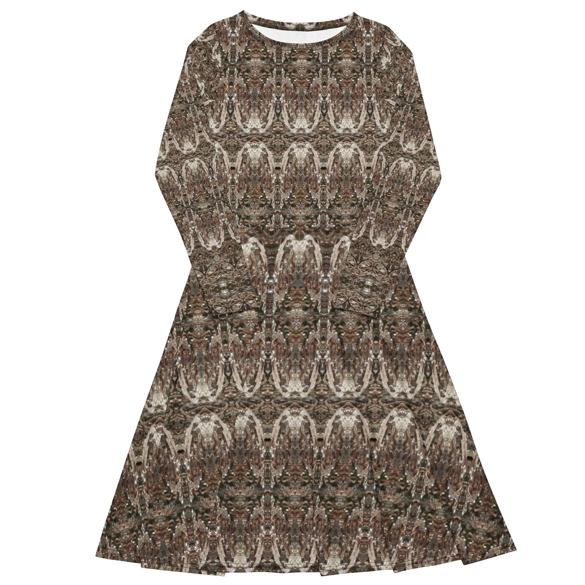 Long Sleeve Midi Dress (Her/Muliebris)(Samhain Dream Thaw 4 of 15 Quattuor ex Quindecim) RJSTHw2025 RJS