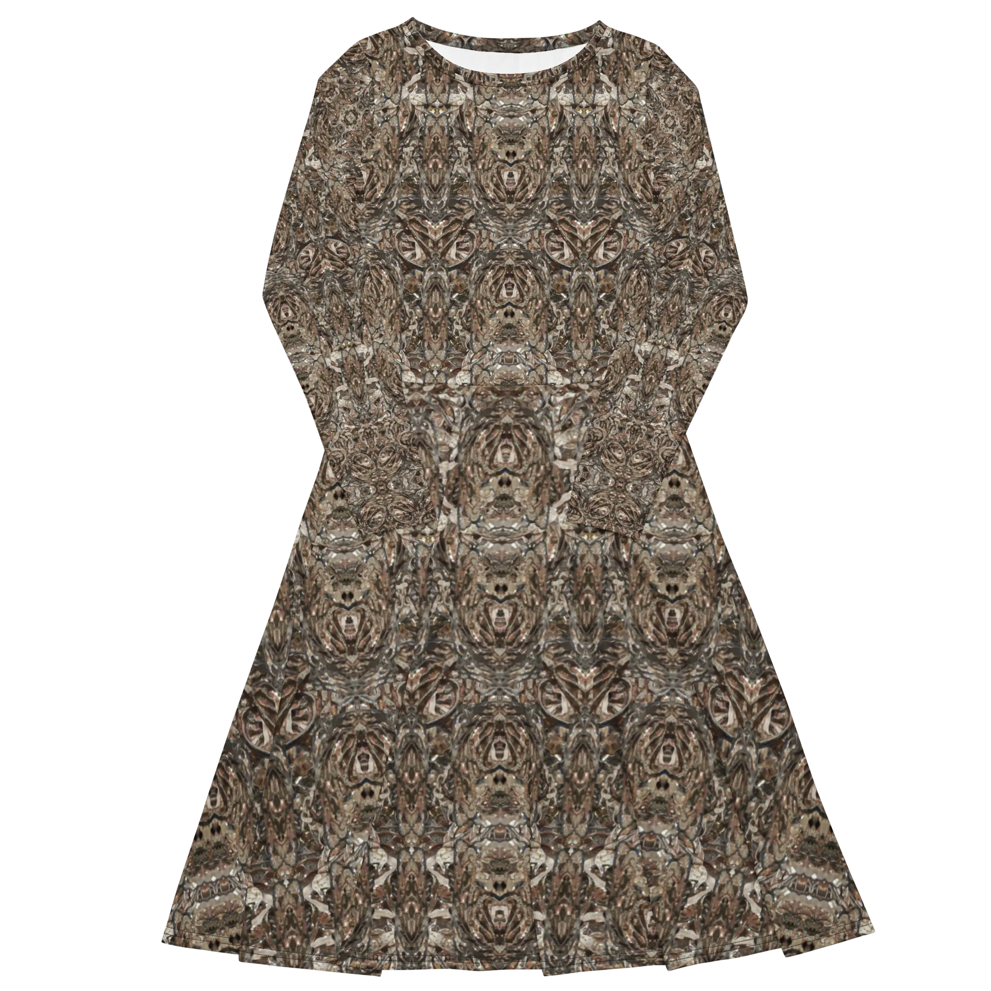 Long Sleeve Midi Dress (Her/Muliebris)(Samhain Dream Thaw 7 of 5 Septem ex Quindecim) RJSTHw2025 RJS