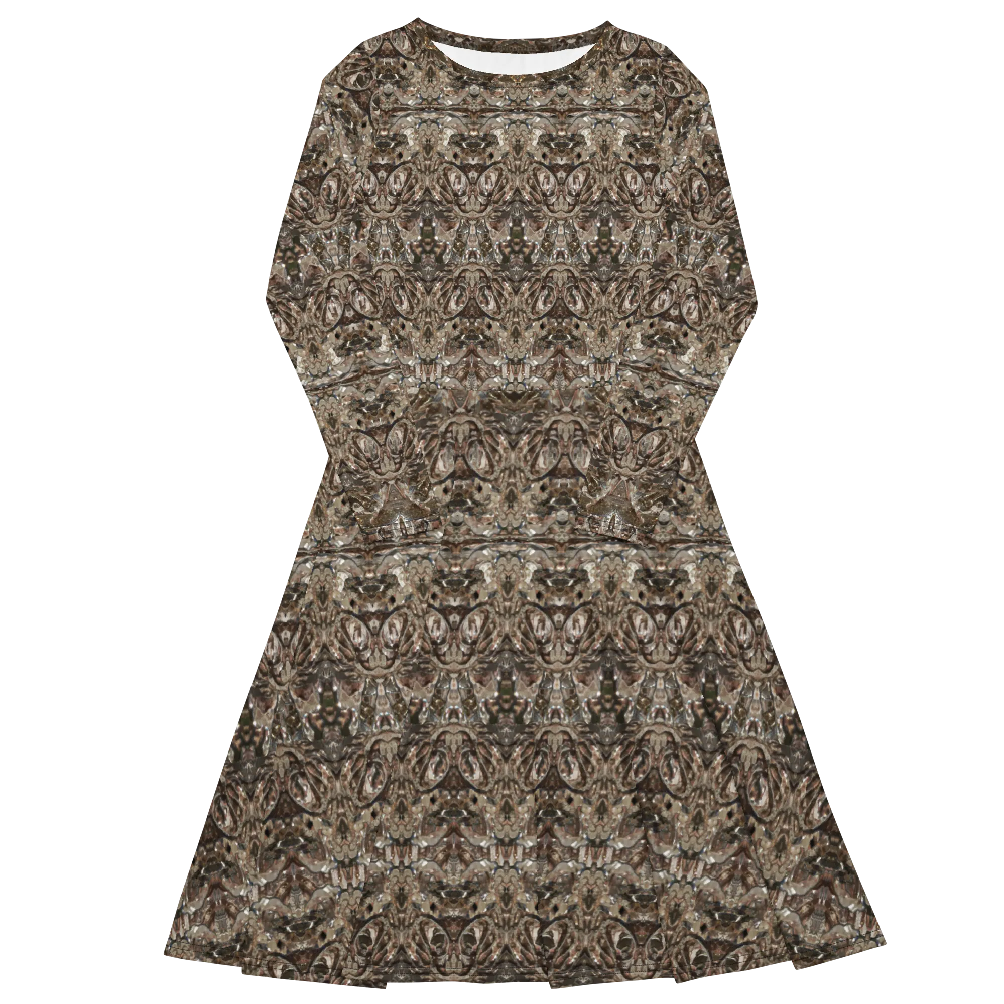 Long Sleeve Midi Dress (Her/Muliebris)(Samhain Dream Thaw 8 of 15 Octo ex Quindecim) RJSTHw2025 RJS