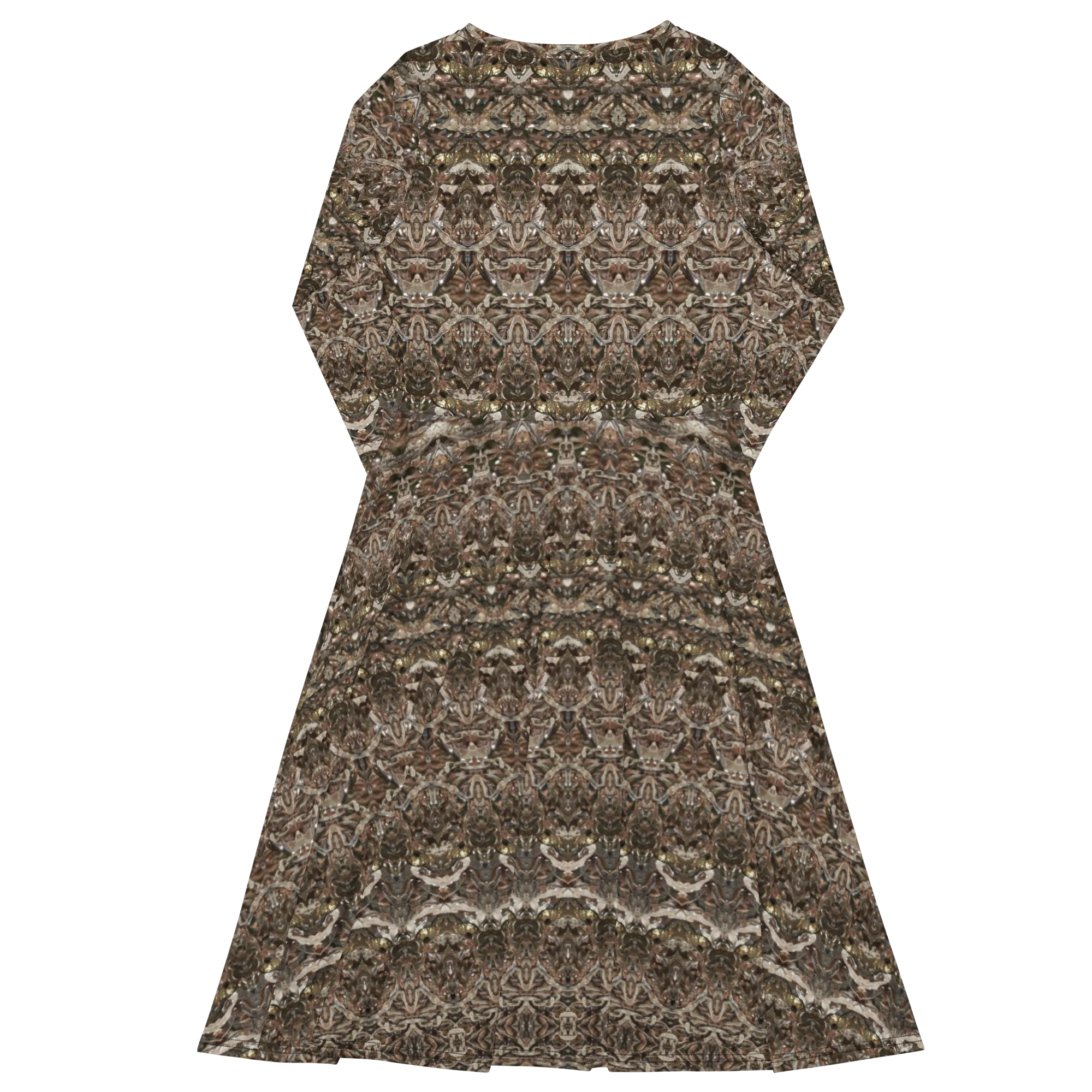 Long Sleeve Midi Dress (Her/Muliebris)(Samhain Dream Thaw 9 of 15 Novem ex Quindecim) RJSTHw2025 RJS