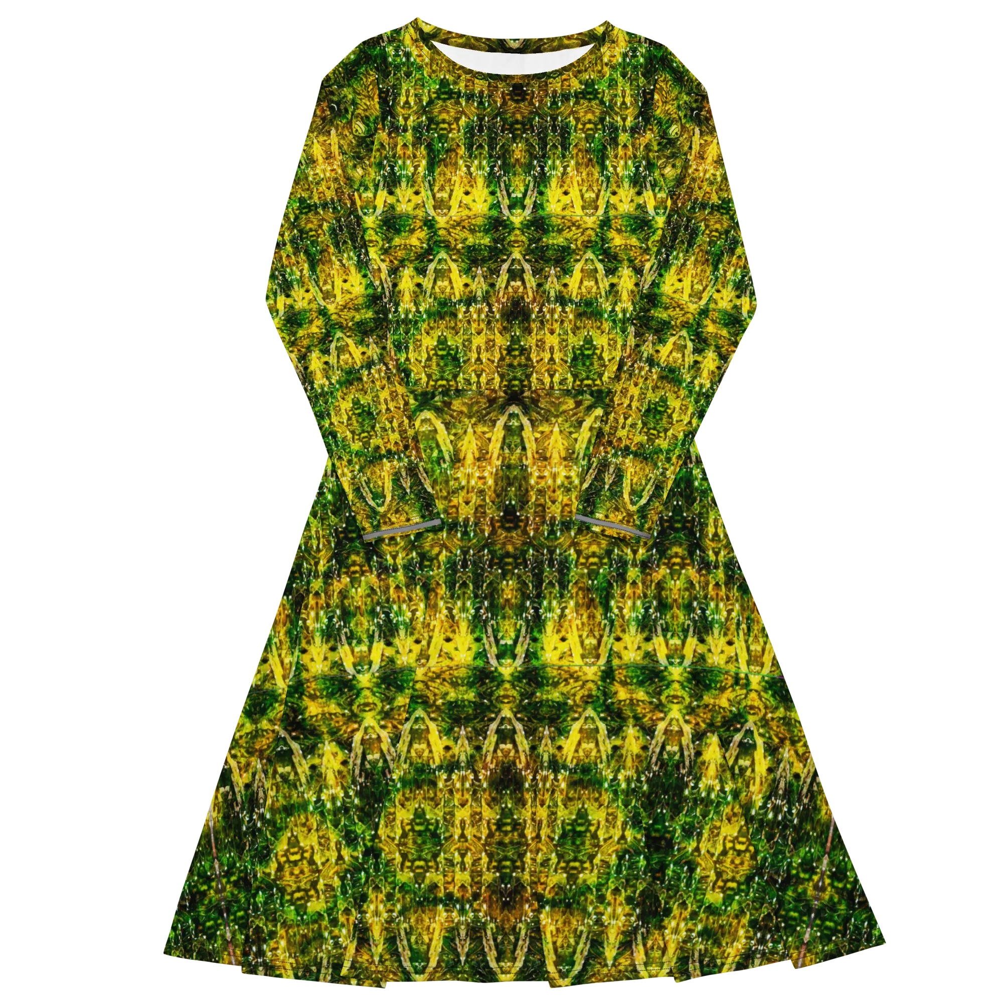 Long Sleeve Midi Dress (Her/Muliebris)(Samhain Dreams of Jade 11 of 15 Undecim ex Quindecim) RJSTHW2025 RJS