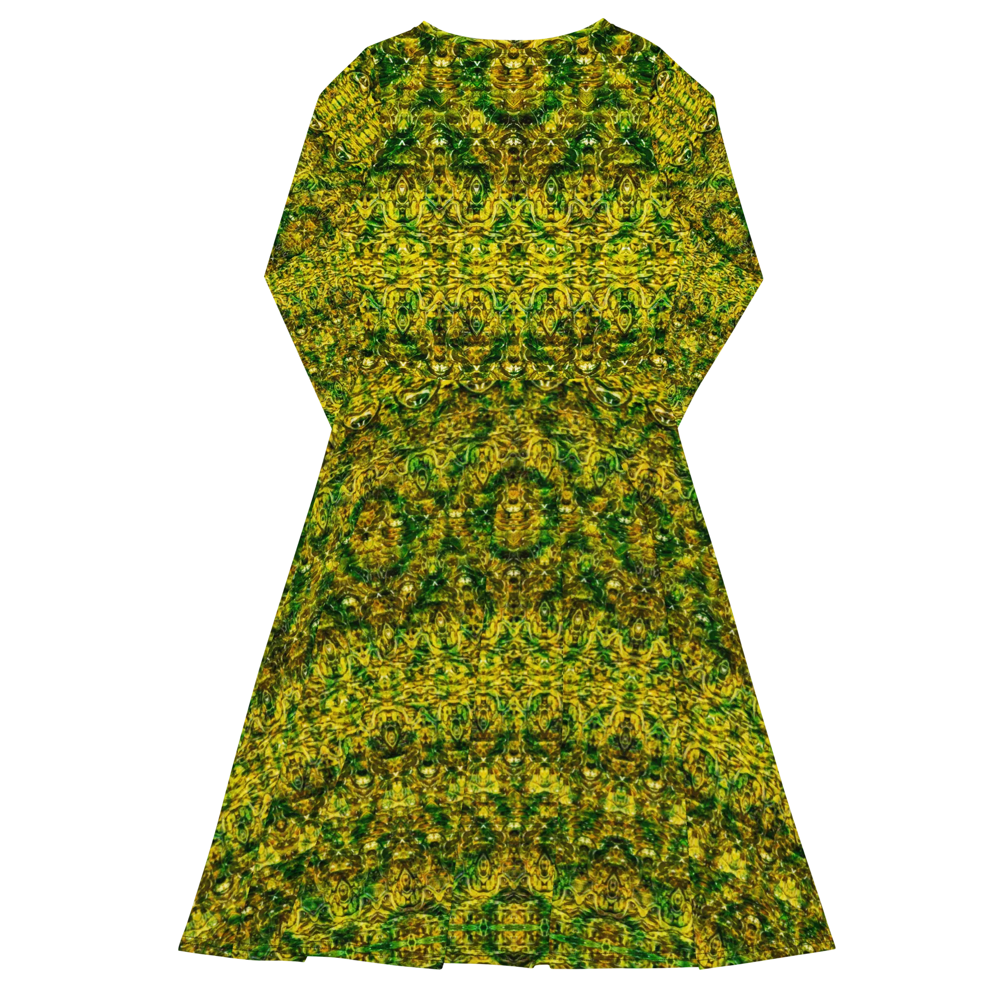Long Sleeve Midi Dress (Her/Muliebris)(Samhain Dreams of Jade 14 of 15 Quattuordecim ex Quindecim) RJSTHW2025 RJS