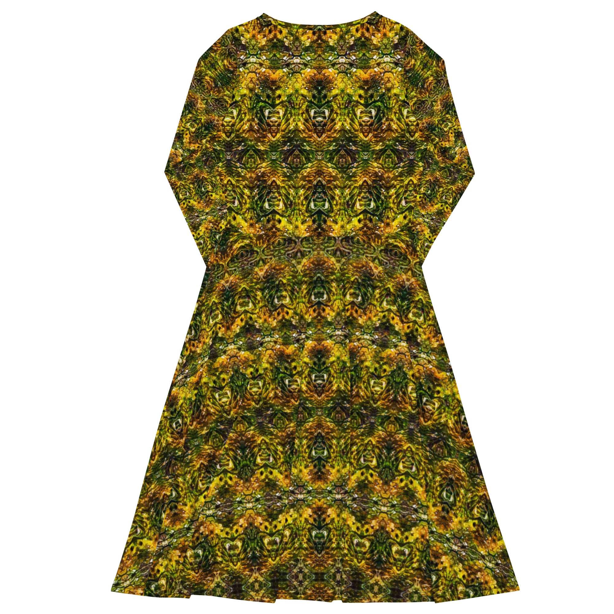 Long Sleeve Midi Dress (Her/Muliebris)(Samhain Dreams of Jade 15 of 15 Quindecim ex Quindecim) RJSTHW2025 RJS