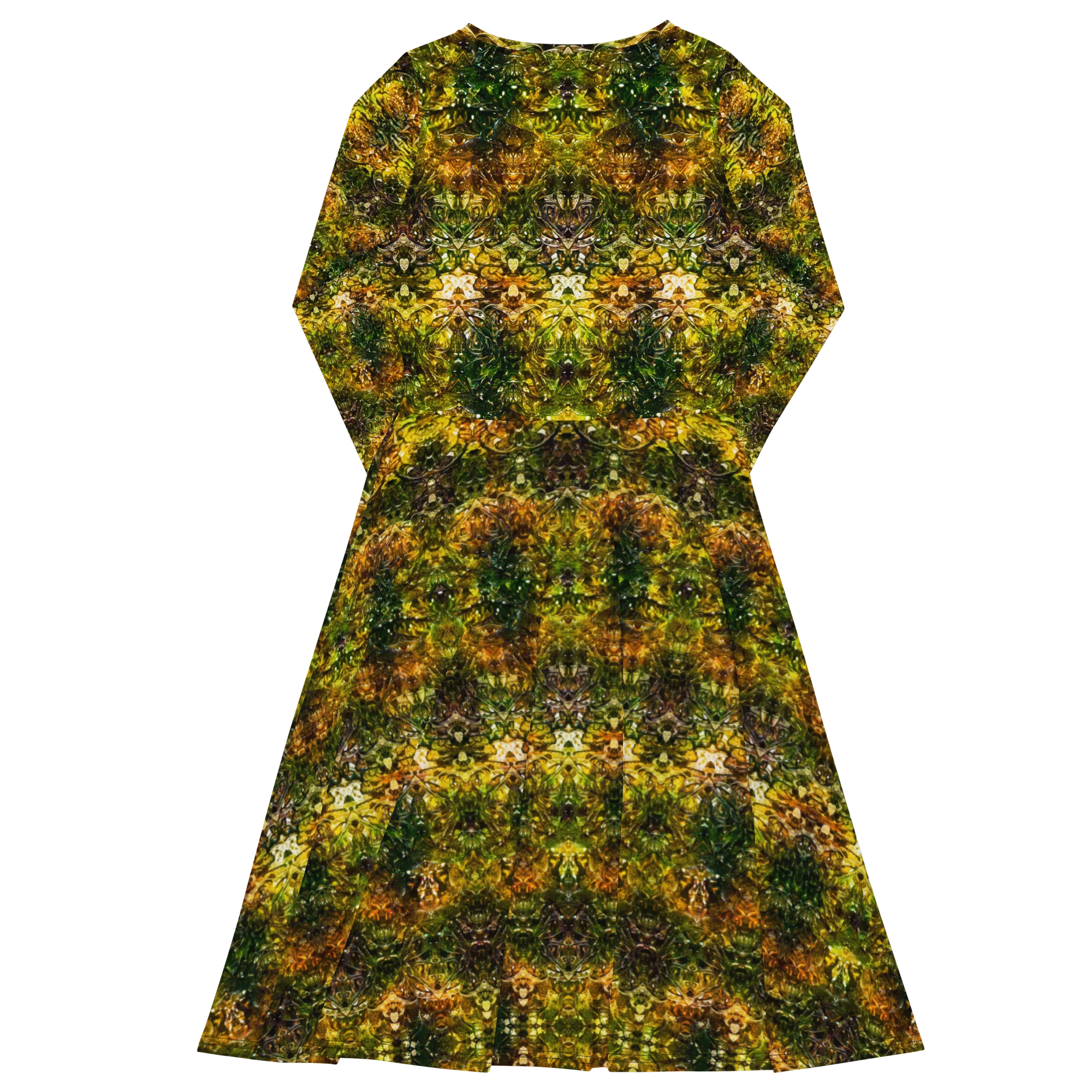 Long Sleeve Midi Dress (Her/Muliebris)(Samhain Dreams of Jade 5 of 15 Quinque ex Quindecim) RJSTHw2025 RJS