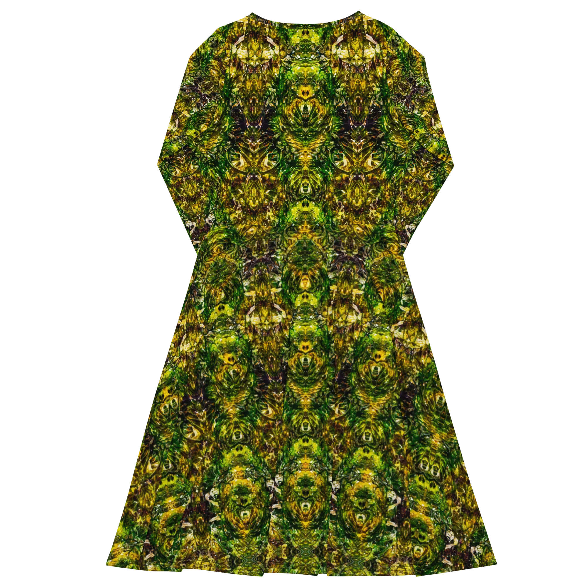 Long Sleeve Midi Dress (Her/Muliebris)(Samhain Dreams of Jade 7 of 5 Septem ex Quindecim) RJSTHW2025 RJS