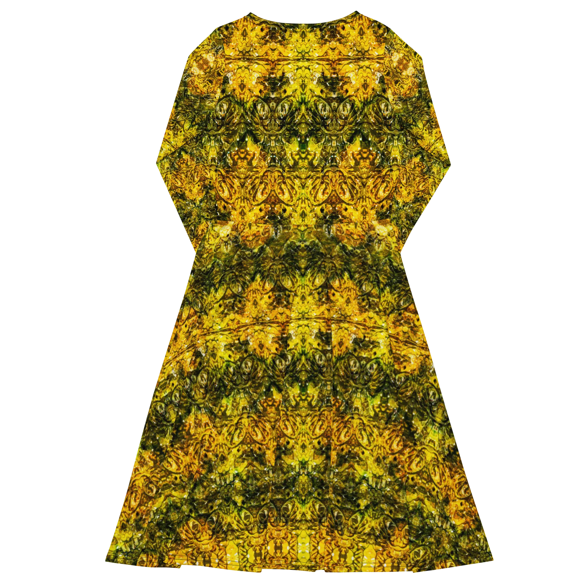 Long Sleeve Midi Dress (Her/Muliebris)(Samhain Dreams of Jade 8 of 15 Octo ex Quindecim) RJSTHW2025 RJS