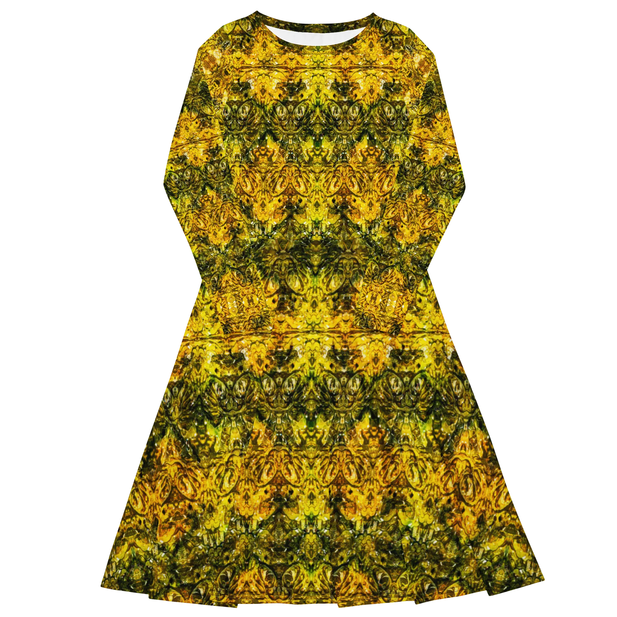 Long Sleeve Midi Dress (Her/Muliebris)(Samhain Dreams of Jade 8 of 15 Octo ex Quindecim) RJSTHW2025 RJS