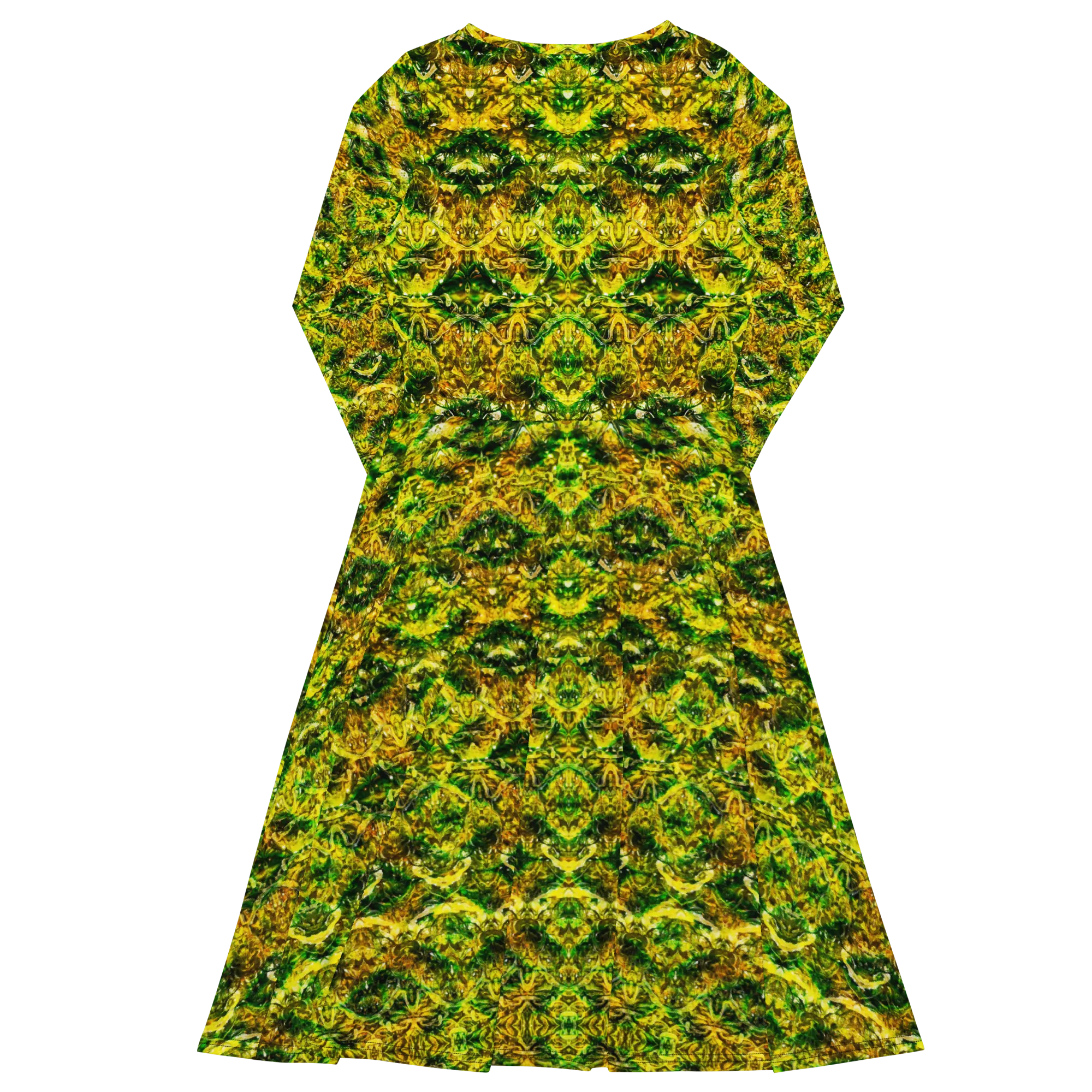 Long Sleeve Midi Dress (Her/Muliebris)(Samhain Dreams of Jade 9 of 15 Novem ex Quindecim) RJSTHW2025 RJS