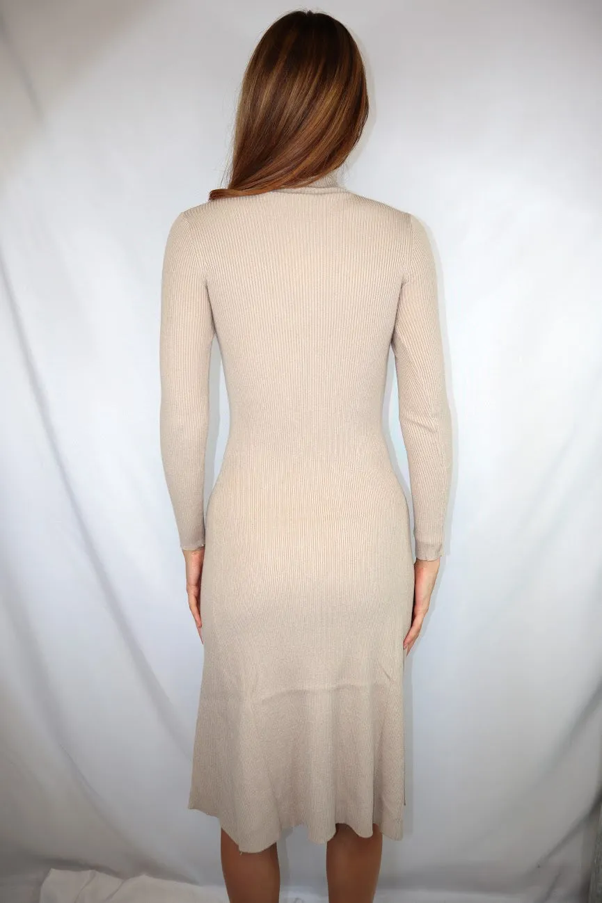 Louise Dress Bone