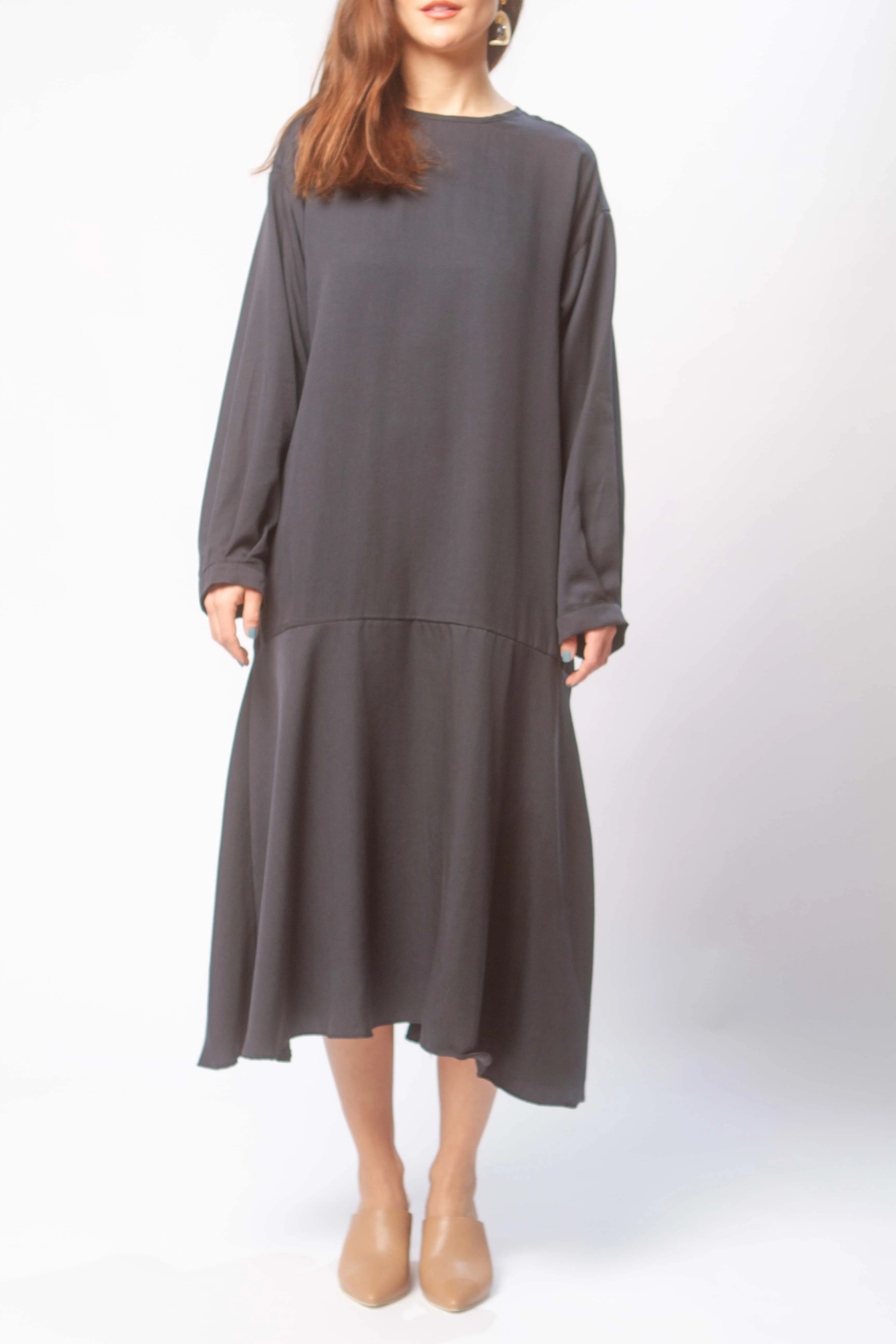 Luca dress in midnight