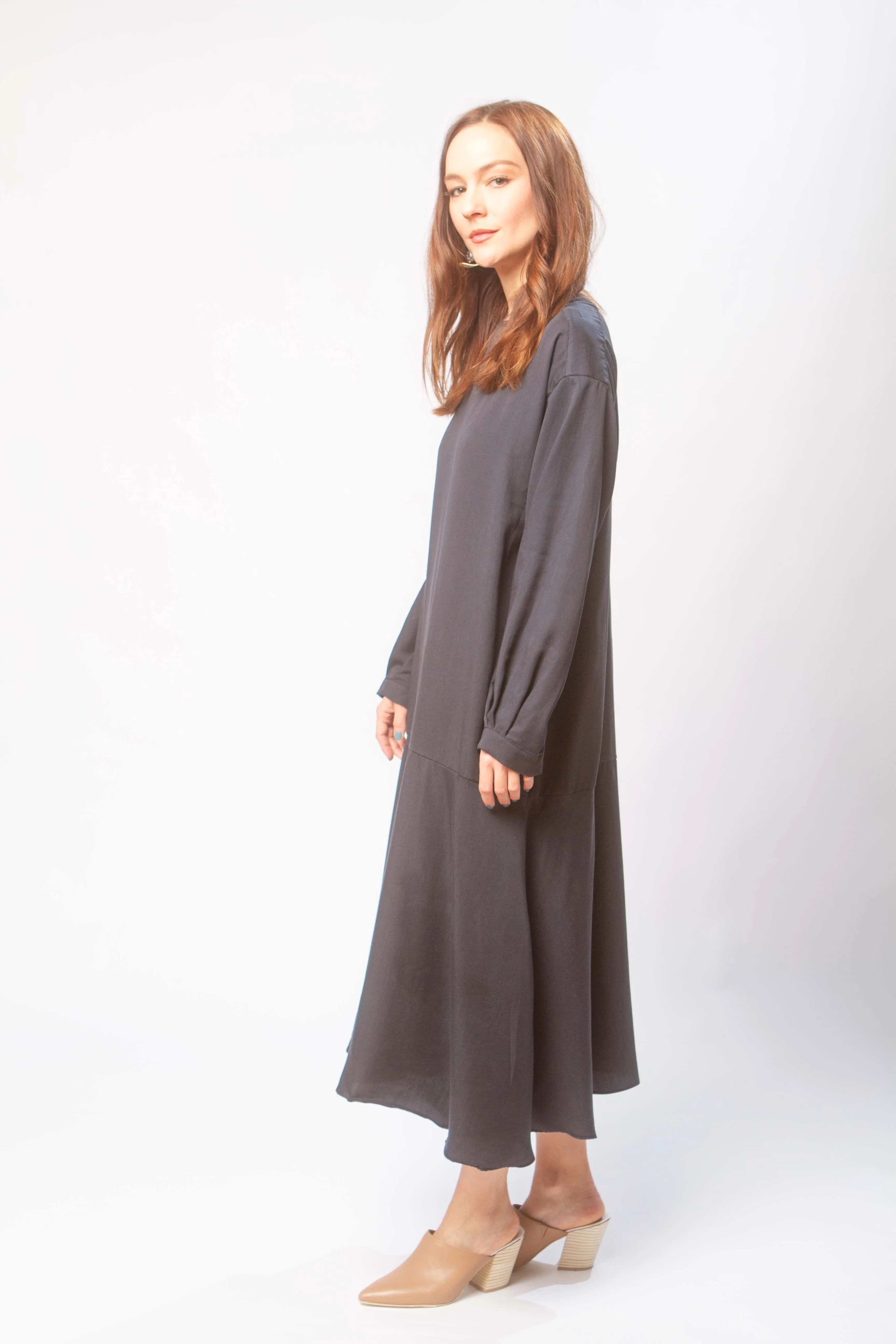 Luca dress in midnight
