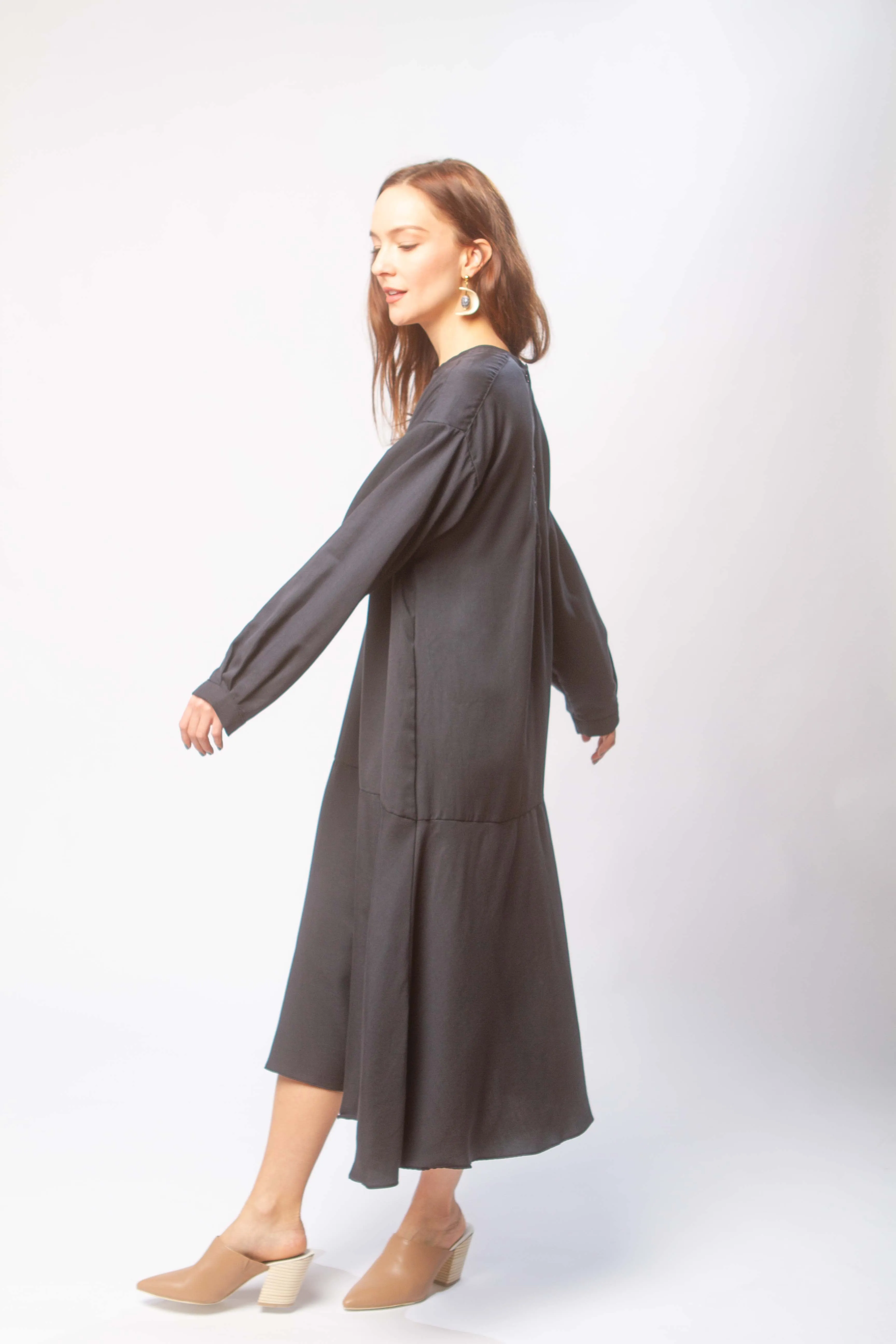 Luca dress in midnight