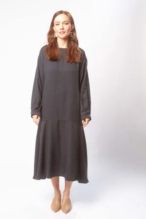 Luca dress in midnight