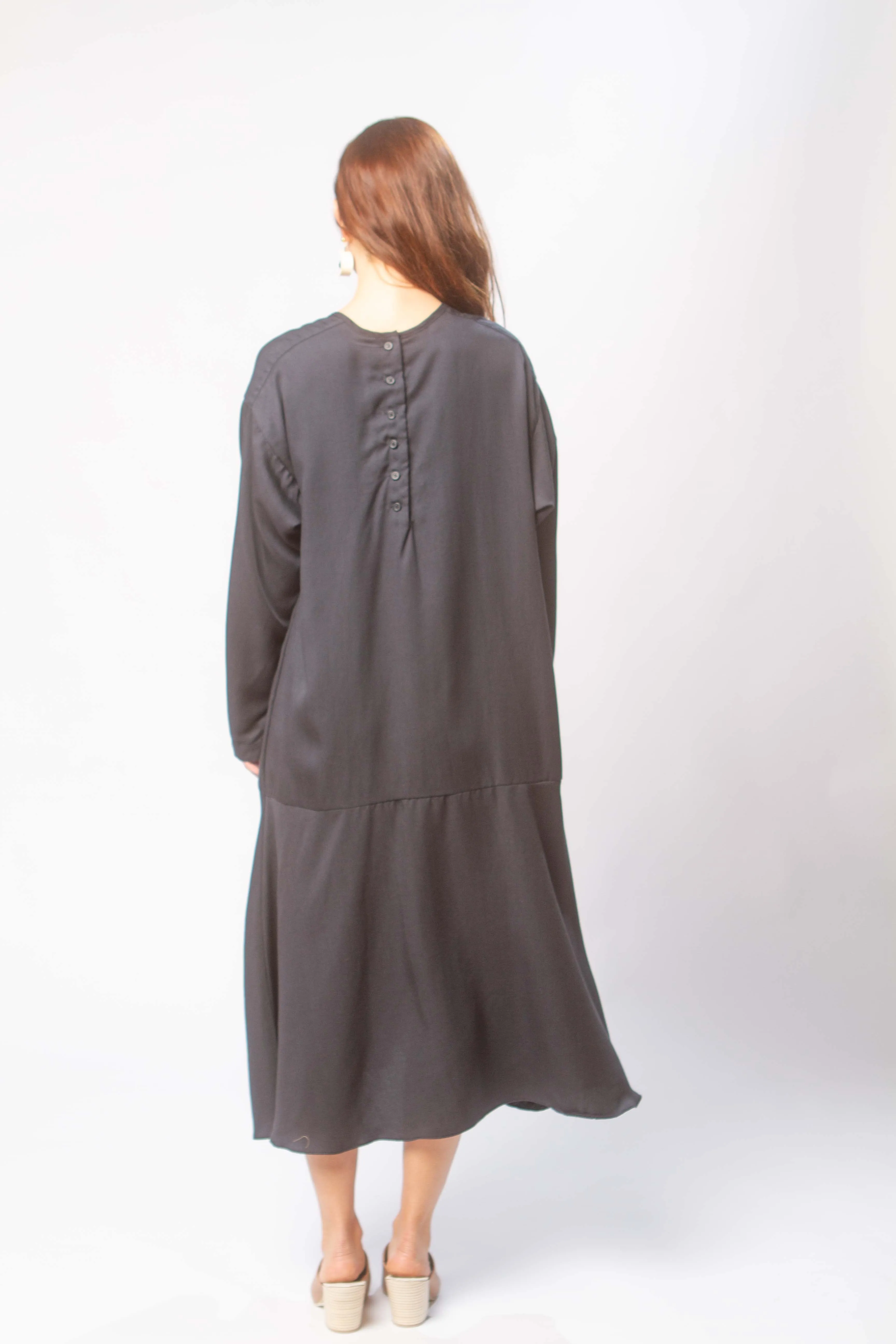 Luca dress in midnight