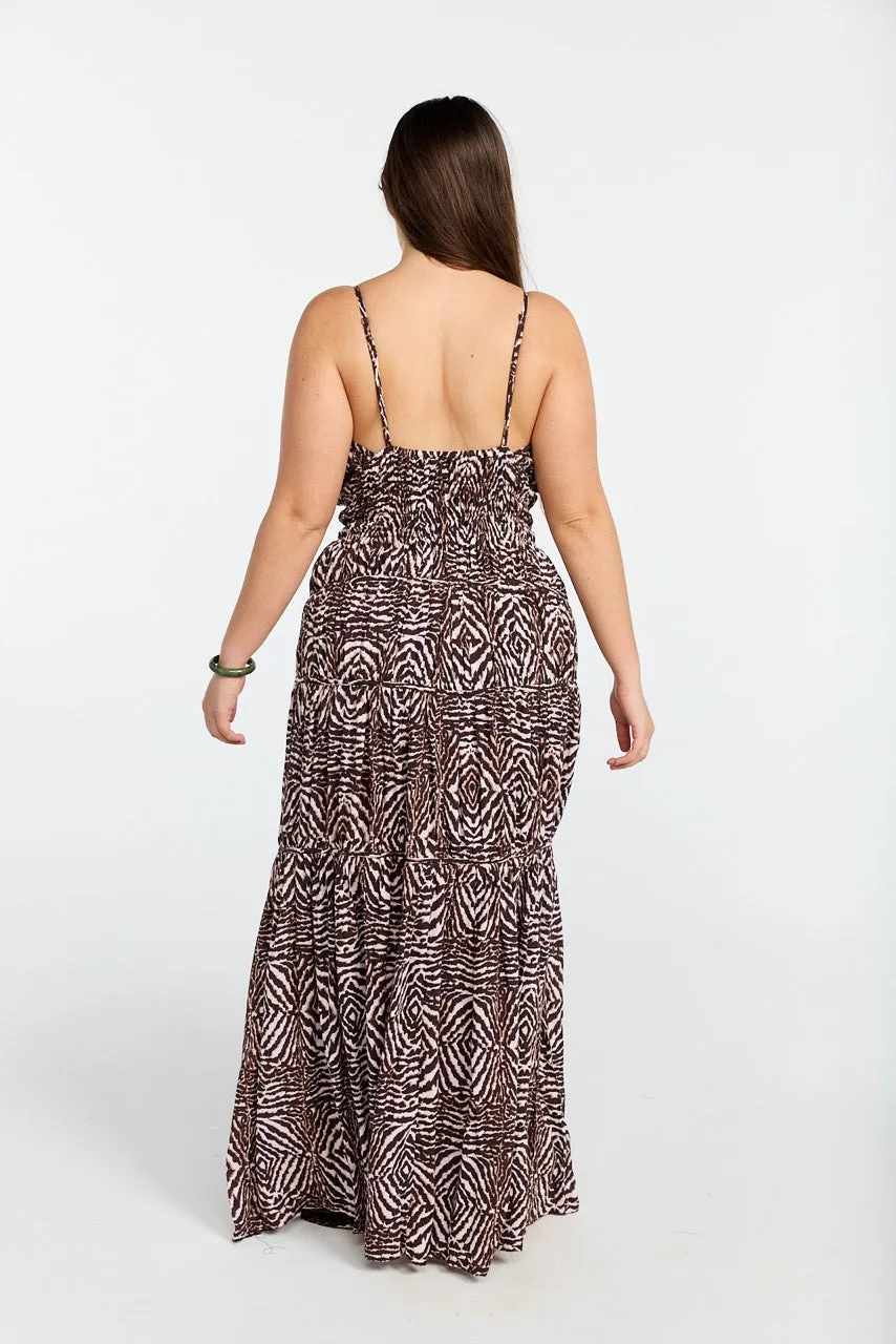 Maluhia Maxi Dress - Safari
