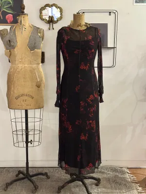 Maxi Rose Dress