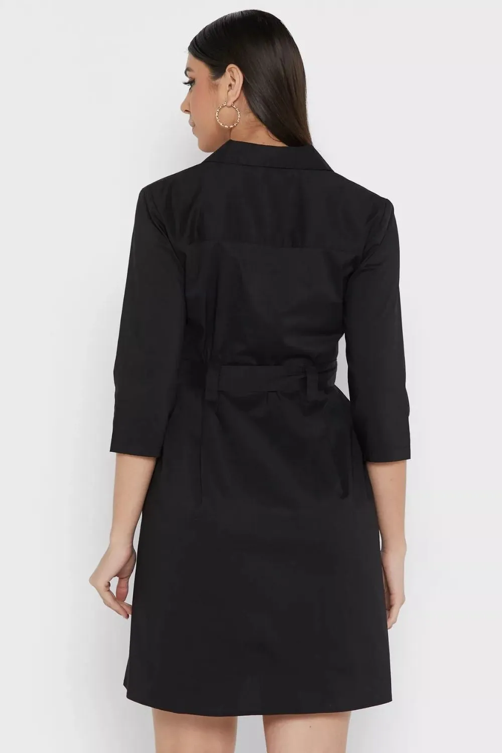 Mayra Black Party Dress