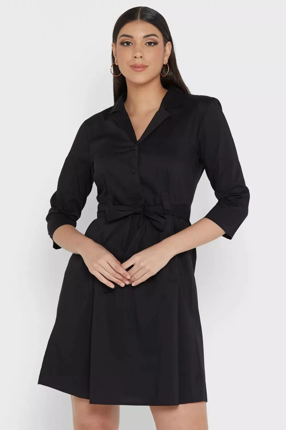 Mayra Black Party Dress