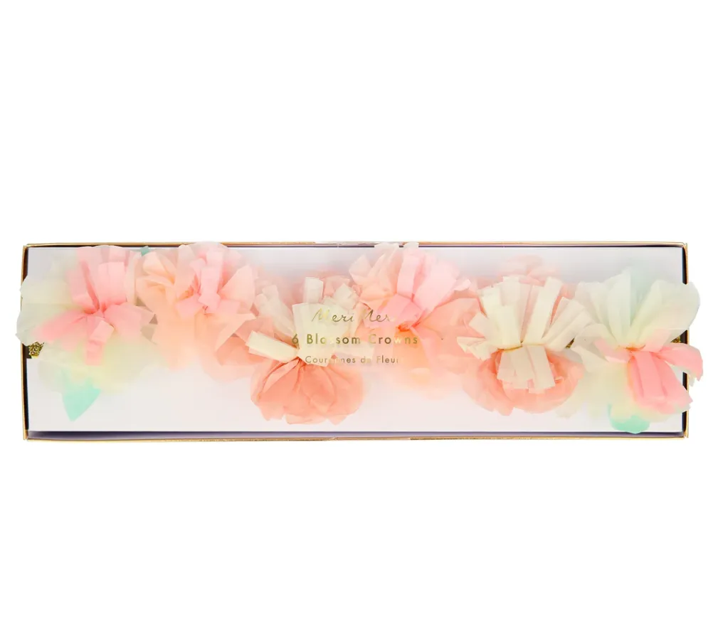 Meri Meri Pink Blossom Crowns
