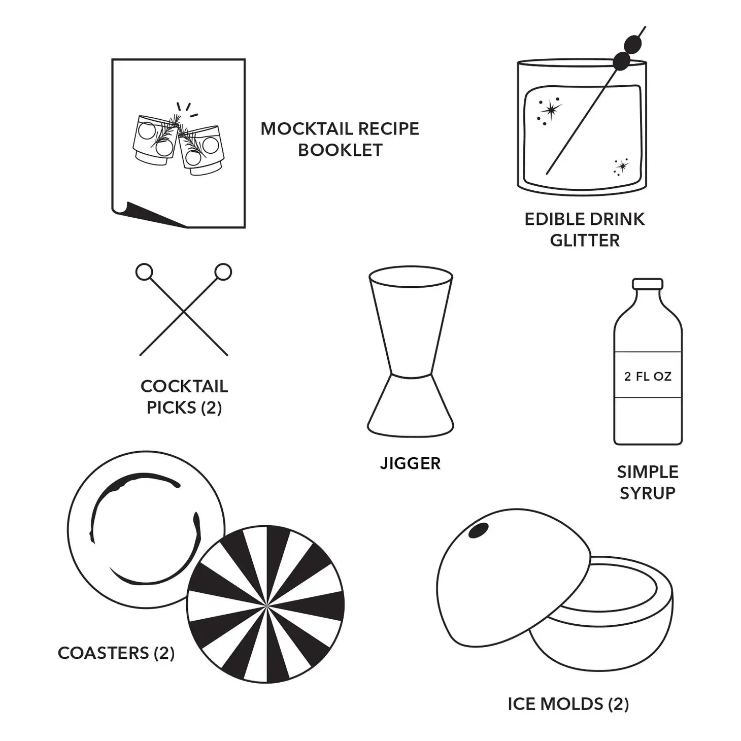merry little mocktail kit
