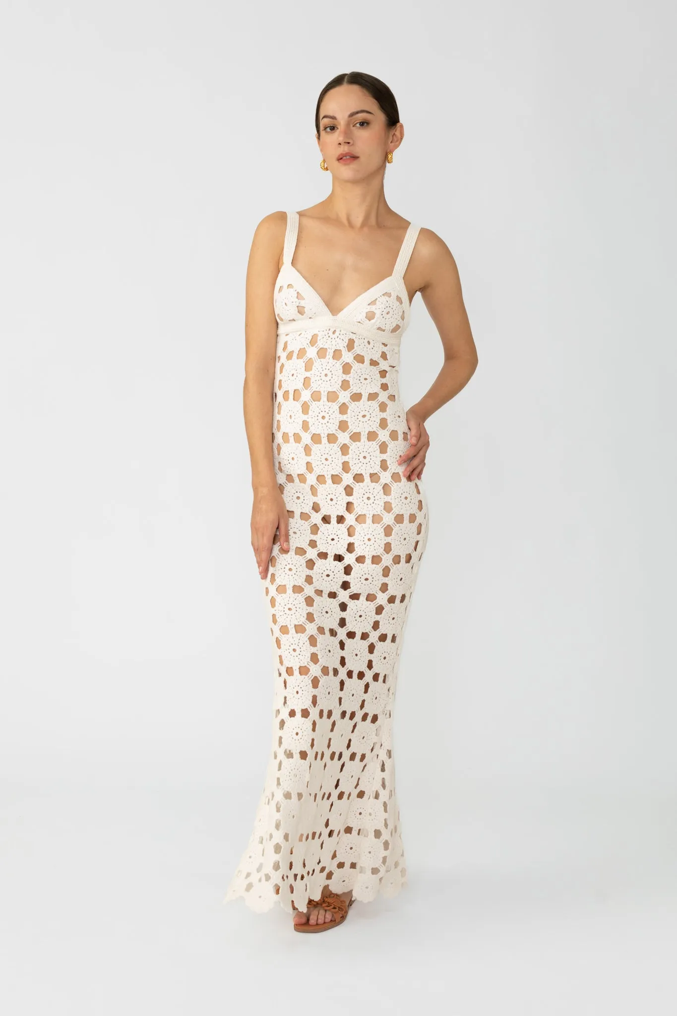 Mila Crochet Dress
