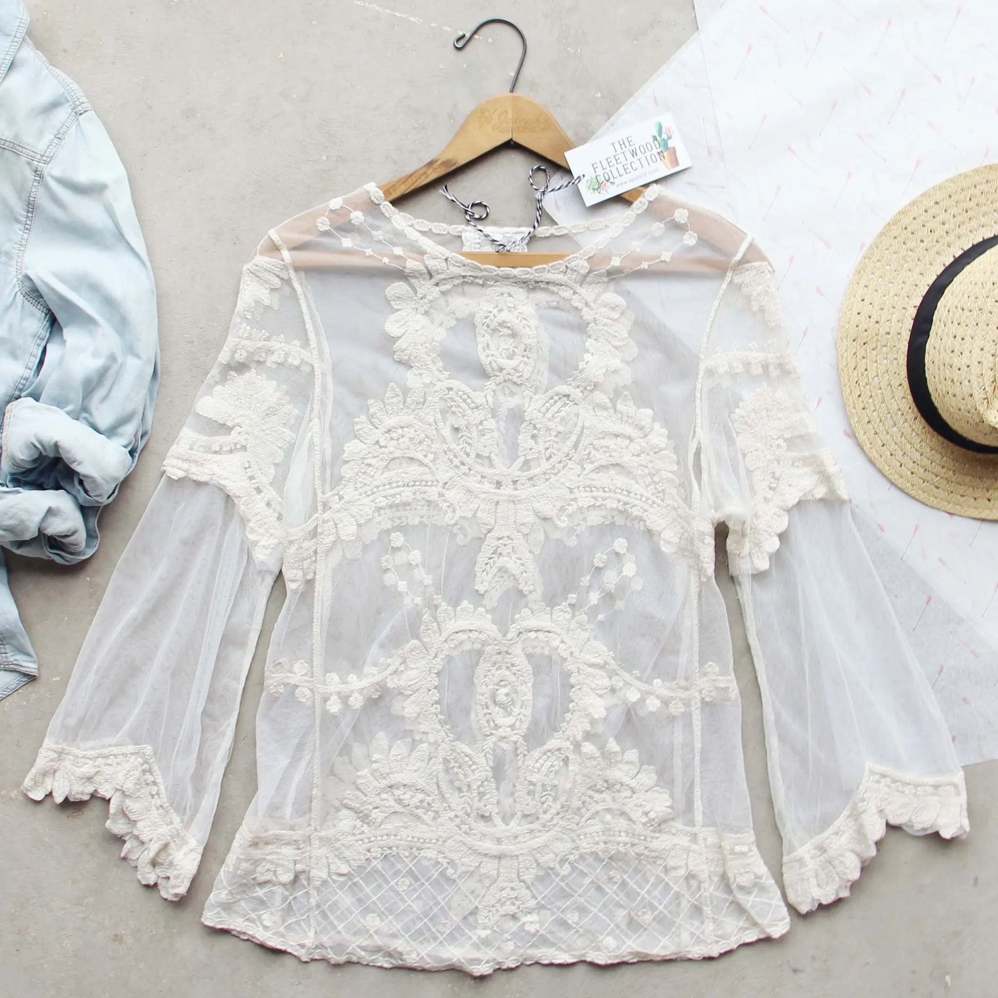 Mirage Lace Top