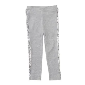 Mud Pie Dazzle Leggings Silver Medium