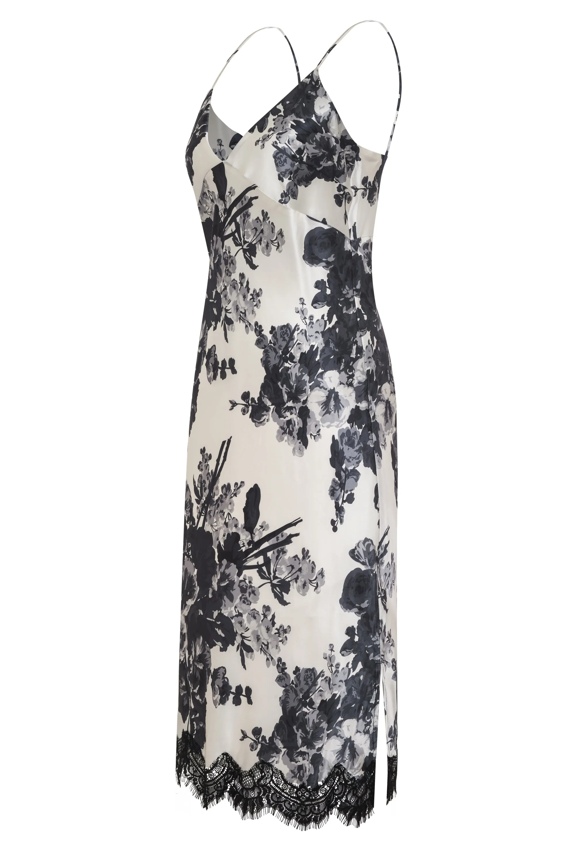 Napa Chloe Printed Dress Black