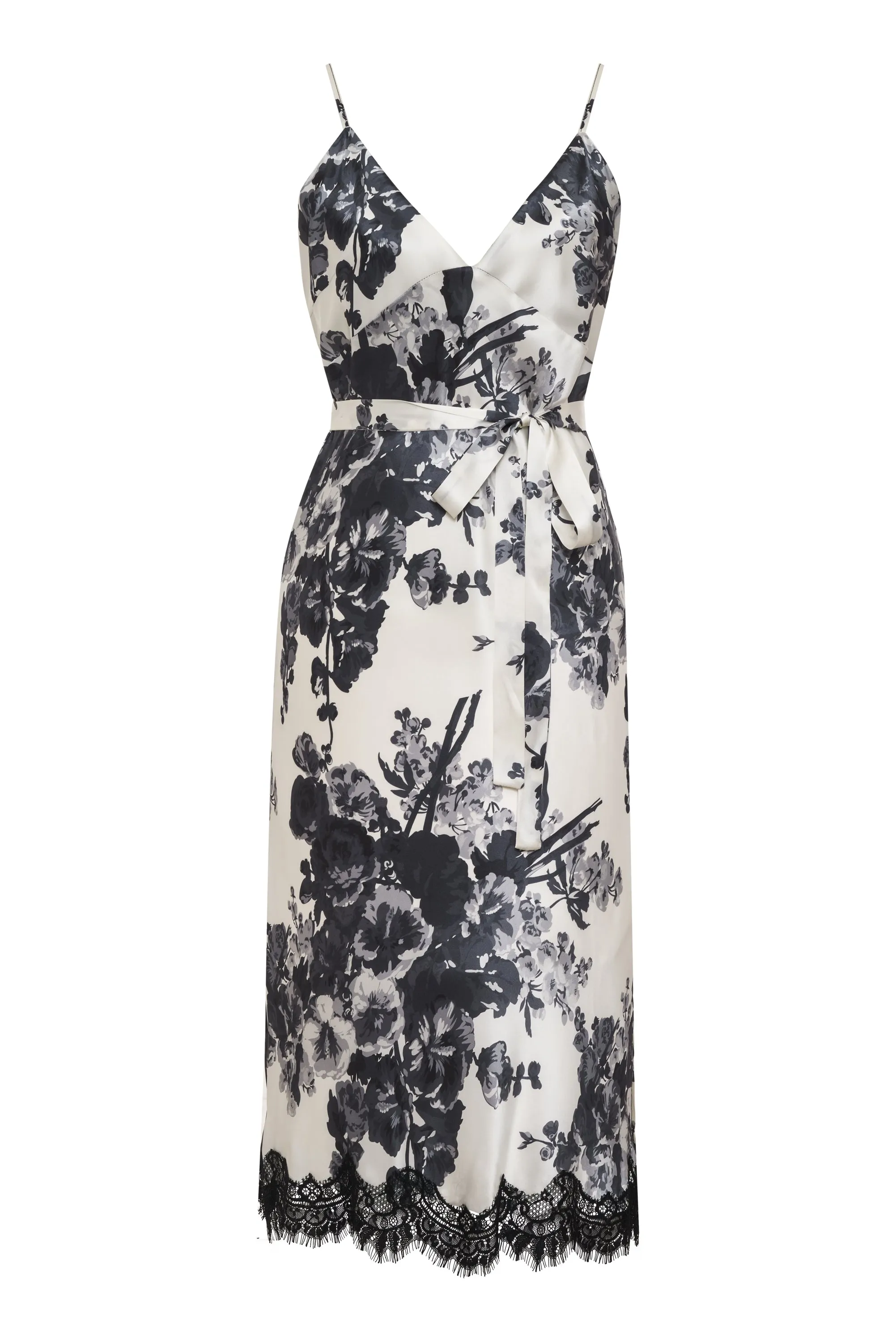 Napa Chloe Printed Dress Black