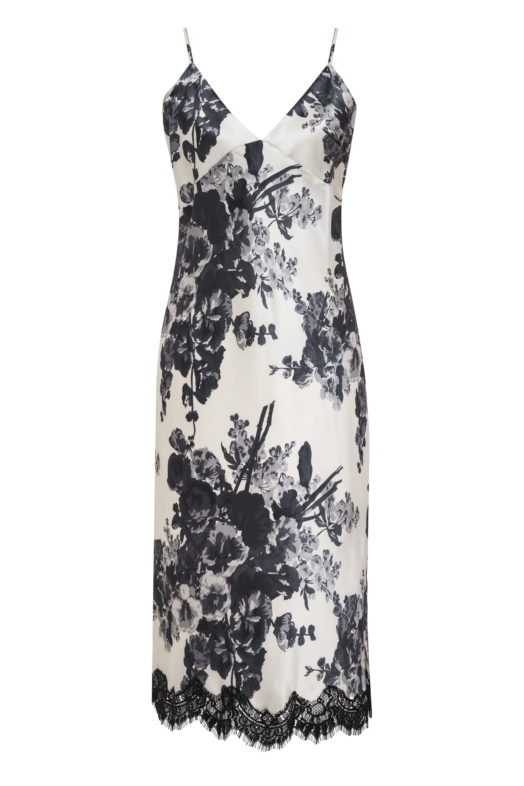 Napa Chloe Printed Dress Black