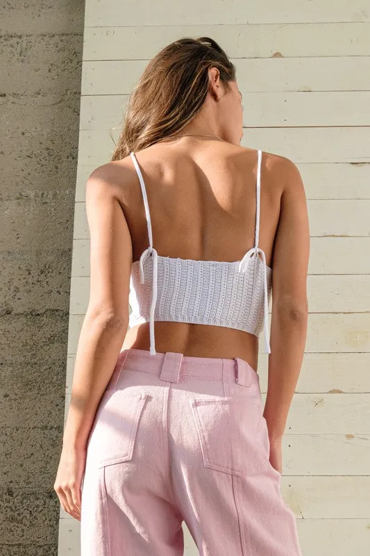 Natalia Crochet Top