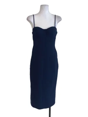 Navy Blue Sheath Dress