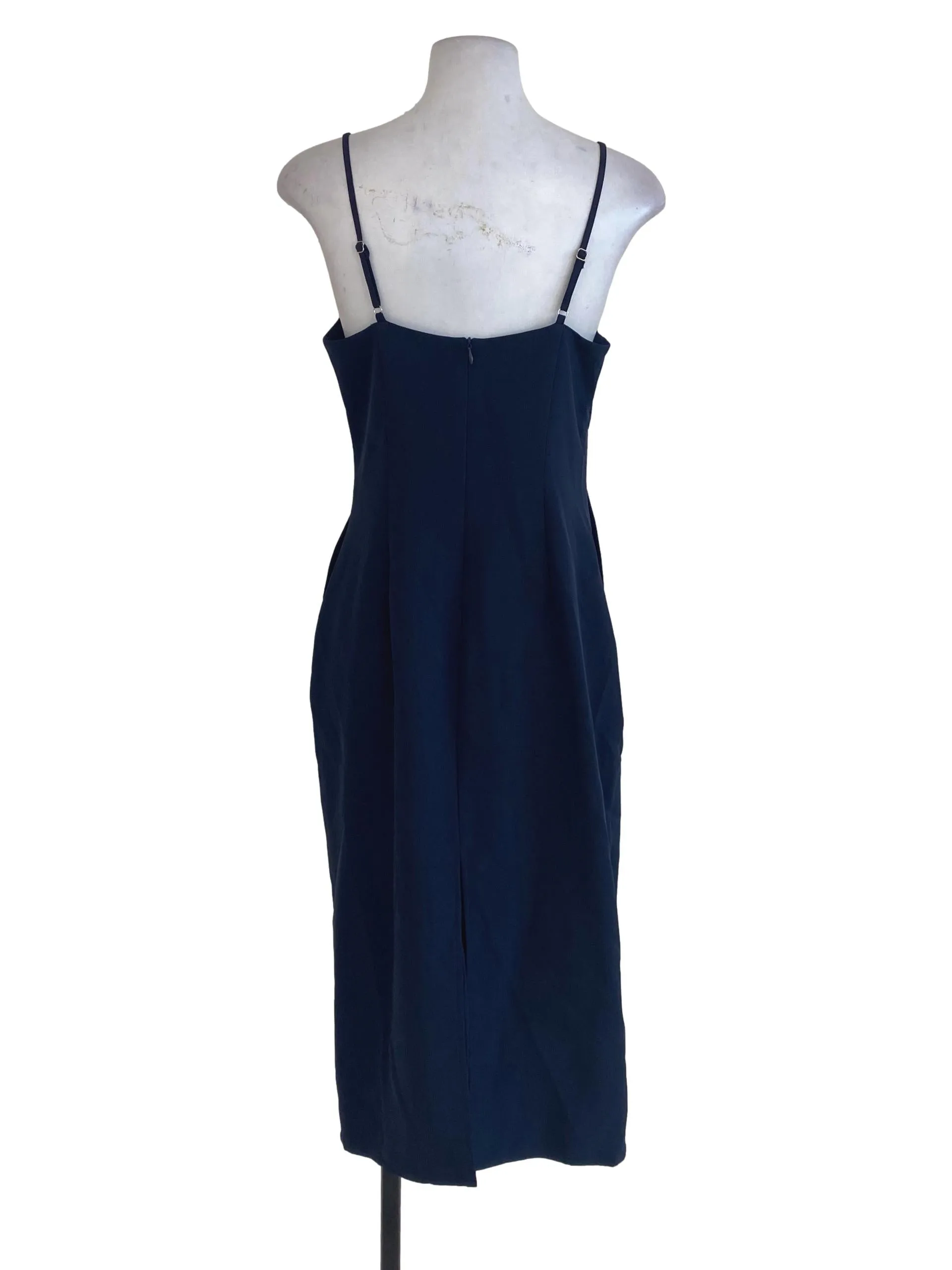 Navy Blue Sheath Dress