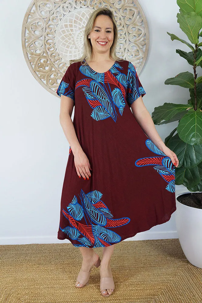 Newport Dress “Fishbone”