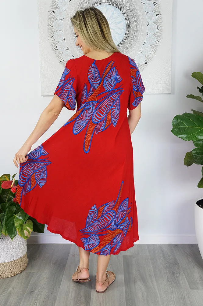 Newport Dress “Fishbone”