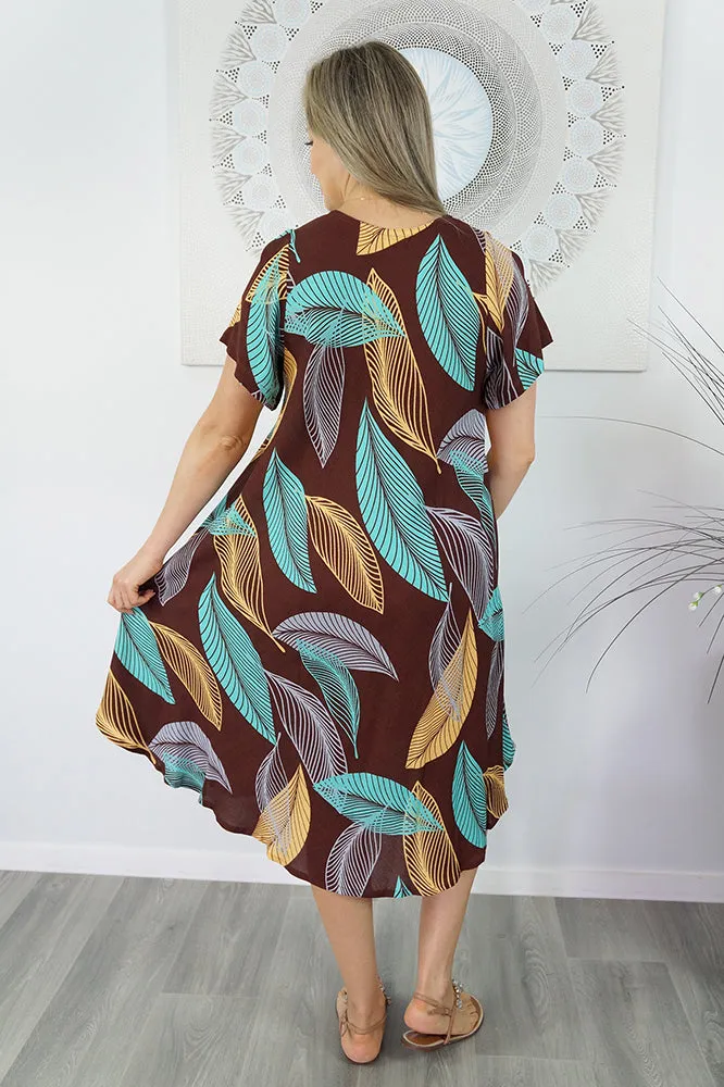 Newport Dress "Habitat"