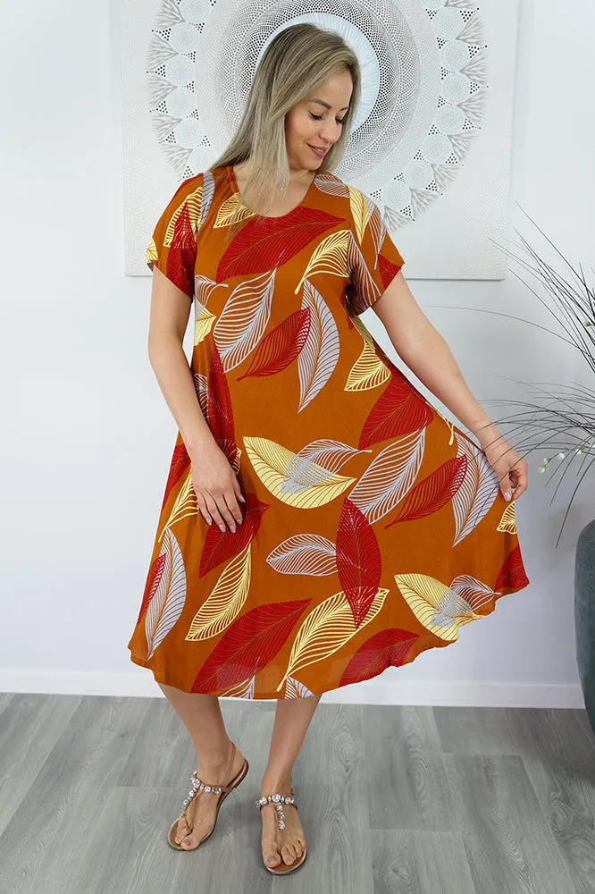 Newport Dress "Habitat"