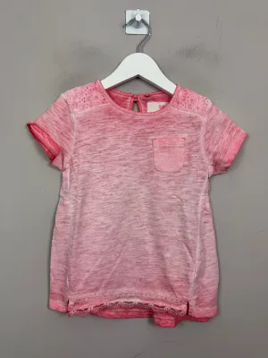 Next pink ombre top 3-4y